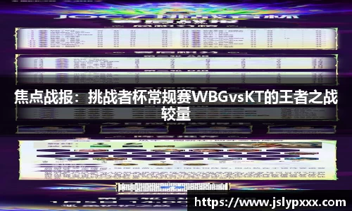 焦点战报：挑战者杯常规赛WBGvsKT的王者之战较量